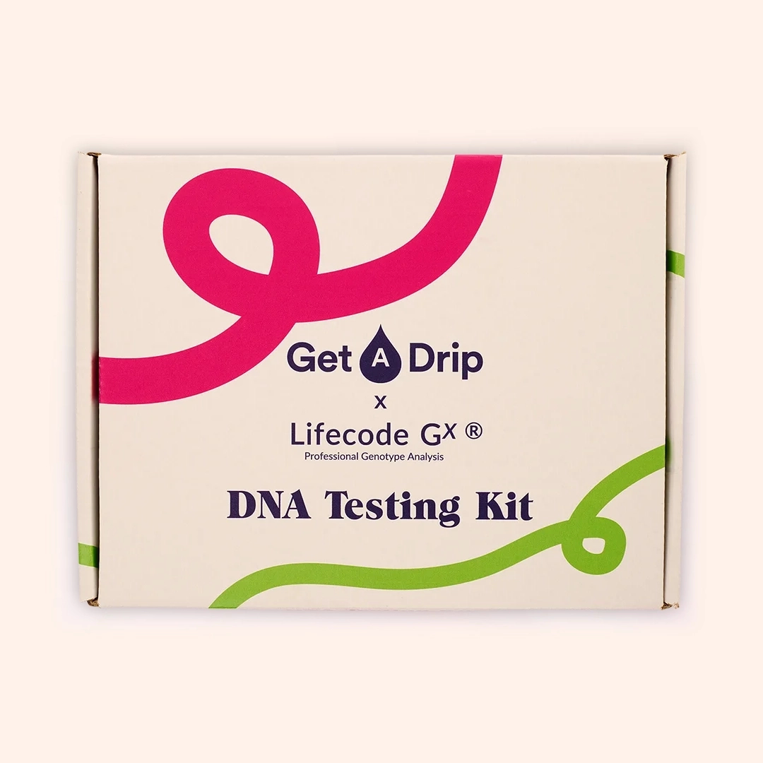 Get a drip's DNA testing kit available at home